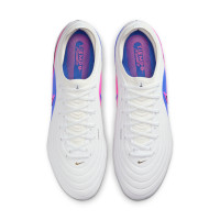 Nike Tiempo Maestro Elite IJzeren-Nop Voetbalschoenen (SG) Wit Blauw Felroze