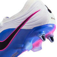 Nike Tiempo Maestro Elite IJzeren-Nop Voetbalschoenen (SG) Wit Blauw Felroze
