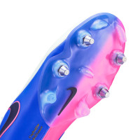 Nike Tiempo Maestro Elite IJzeren-Nop Voetbalschoenen (SG) Wit Blauw Felroze