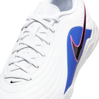 Nike Tiempo Maestro Club Zaalvoetbalschoenen (IN) Wit Blauw Felroze
