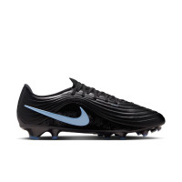 Nike Tiempo Maestro Academy Gras / Kunstgras Voetbalschoenen (MG) Zwart Lichtblauw