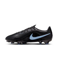 Nike Tiempo Maestro Academy Gras / Kunstgras Voetbalschoenen (MG) Zwart Lichtblauw