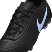 Nike Tiempo Maestro Club Gras / Kunstgras Voetbalschoenen (MG) Zwart Lichtblauw