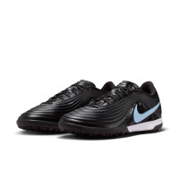 Nike Tiempo Maestro Academy Turf Voetbalschoenen (TF) Zwart Lichtblauw