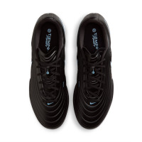 Nike Tiempo Maestro Academy Turf Voetbalschoenen (TF) Zwart Lichtblauw