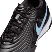 Nike Tiempo Maestro Academy Turf Voetbalschoenen (TF) Zwart Lichtblauw