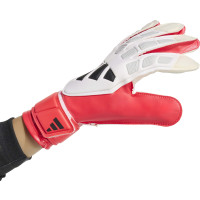 adidas Predator Training Kids Goalkeeper Gloves Red White Black