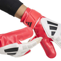 adidas Predator Training Kids Goalkeeper Gloves Red White Black