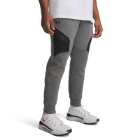 Under Armour Unstoppable Fleece Joggingbroek Donkergrijs Zwart