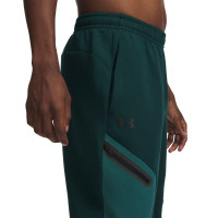 Under Armour Unstoppable Fleece Joggingbroek Donkergroen Groen Zwart