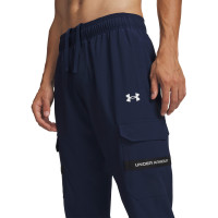 Under Armour Tech Utility Woven Cargobroek Donkerblauw Wit