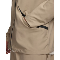 Under Armour Unstoppable Woven Trainingspak Full-Zip Beige Zwart