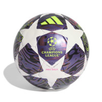 adidas UEFA Champions League Pro Final Zaalvoetbal Maat 4 2025-2026 Paars Wit Geel
