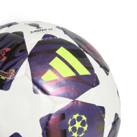adidas UEFA Champions League Pro Final Zaalvoetbal Maat 4 2025-2026 Paars Wit Geel