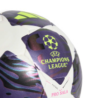 adidas UEFA Champions League Pro Final Zaalvoetbal Maat 4 2025-2026 Paars Wit Geel