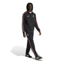 adidas Manchester United Originals Trainingspak 1/4-Zip Zwart Wit Rood