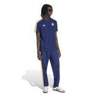 adidas Real Madrid Originals Trainingsbroek Donkerblauw Wit Goud