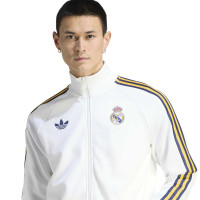 adidas Real Madrid Originals Trainingsjack Wit Donkerblauw Lichtoranje