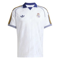 adidas Real Madrid Originals Shirt White Dark Blue Light Orange