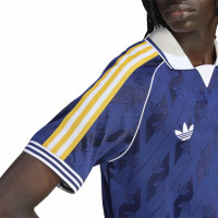 adidas Real Madrid Originals T-Shirt Donkerblauw Wit Goud