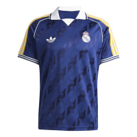 adidas Real Madrid Originals T-Shirt Donkerblauw Wit Goud