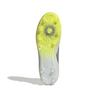 adidas F50 Sparkfusion League Grass/Artificial Grass Football Boots (MG) Women's White Grey Neon Yellow