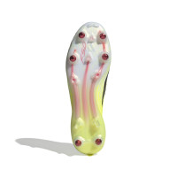 adidas F50 Elite IJzeren-Nop Voetbalschoenen (SG) Neongeel Zwart Rood
