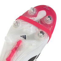 adidas Predator Pro FT IJzeren-Nop Voetbalschoenen (SG) Rood Wit Zwart