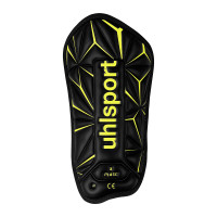 Uhlsport X Plate Shin Guards Black Bright Yellow
