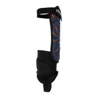 Uhlsport Flex Plate Shin Guards Dark Blue Orange White
