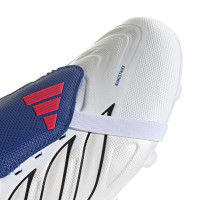 adidas Predator League FT Gras Football Boots (FG) Kids White Silver Blue Red