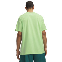 Under Armour Left Chest Logo T-Shirt Lichtgroen Wit