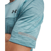 Under Armour Tech Utility Trainingsshirt Lichtblauw Zwart