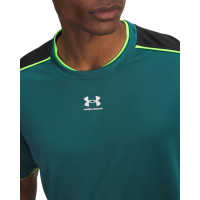 Under Armour Challenger Training Shirt Dark Green Light Green White