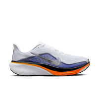 Nike Air Zoom Pegasus 42 Hardloopschoenen Wit Zilver Oranje Donkerpaars