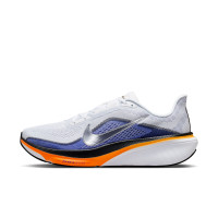 Nike Air Zoom Pegasus 42 Hardloopschoenen Wit Zilver Oranje Donkerpaars