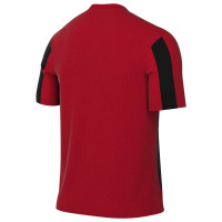 Nike Striped Division V Football Shirt Red Black