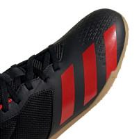 adidas PREDATOR 20.4 Sala Zaalvoetbalschoenen (IN) Zwart Rood Zwart
