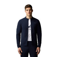 Castore Flex Lifestyle Trainingsjack Donkerblauw Grijs