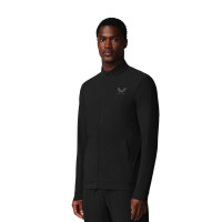 Castore Flex Lifestyle Trainingspak Full-Zip Zwart Donkergrijs