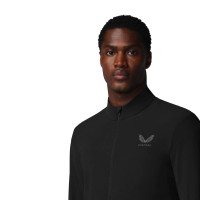 Castore Flex Lifestyle Trainingsjack Zwart Donkergrijs