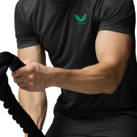 Castore Performance Trainingsshirt Donkergrijs Groen