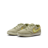 Nike Tiempo Streetgato Street Football Boots Kids Olive Green Light Green Yellow