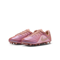 Nike Tiempo Maestro Academy Gras / Kunstgras Voetbalschoenen (MG) Kids Roze Brons