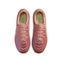 Nike Tiempo Maestro Academy Gras / Kunstgras Voetbalschoenen (MG) Kids Roze Brons