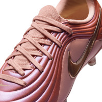 Nike Tiempo Maestro Academy Gras / Kunstgras Voetbalschoenen (MG) Kids Roze Brons