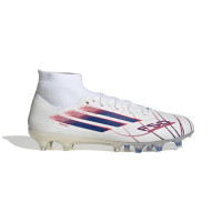adidas F50 Sparkfusion Pro Gras / Kunstgras Voetbalschoenen (MG) Dames Wit Blauw Rood
