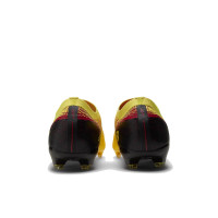 New Balance Furon V8 Pro Gras Voetbalschoenen (FG) Geel Zwart Rood