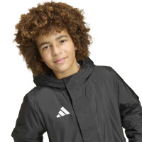 adidas Entrada 26 Stadium Kids Jacket Black White