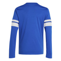 adidas Squadra 25 Voetbalshirt Lange Mouwen Kids Blauw Wit